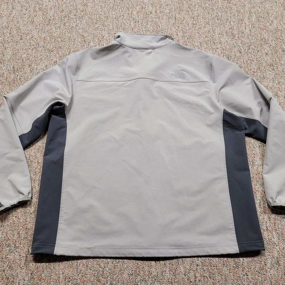 The North Face Jacket Men 2XL Grey Apex Bionic Softshell Outdoors Hiking Camping